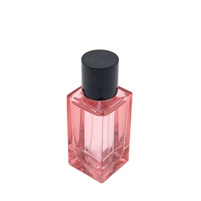 Высококачественная блестящая черная алюминиевая крышка флакона для духов с насосом и воротником